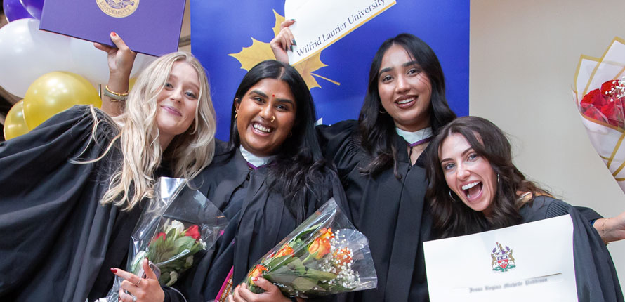 students celebrate after convocation