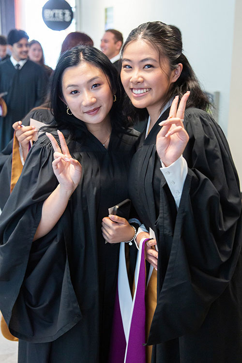 Lazaridis School grads before the ceremony