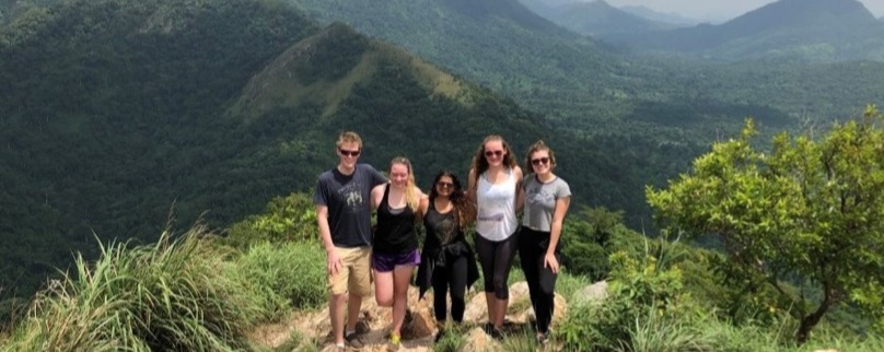 photo of students in Ghana with QES funding