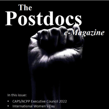 Postdocs e-magazine cover 