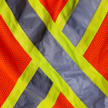 orange construction vest