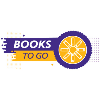 Spotlight story image pertaining to Books to Go wheel logo