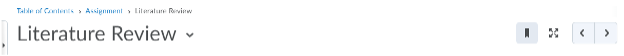 bookmark icon in toolbar
