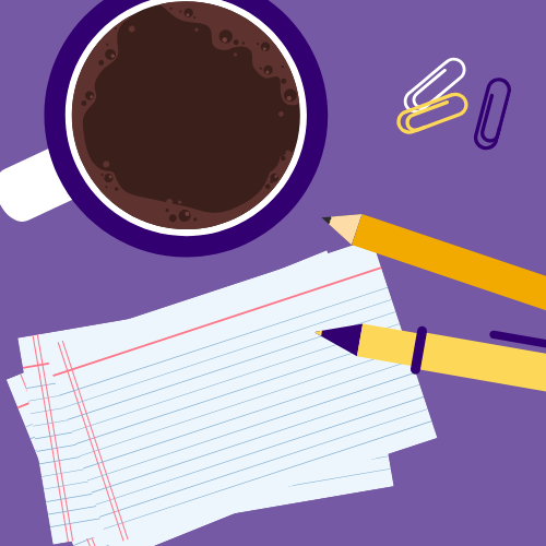 female student at computer