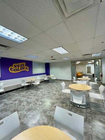Milton cafe lounge study area