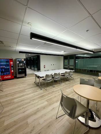 Milton campus study area