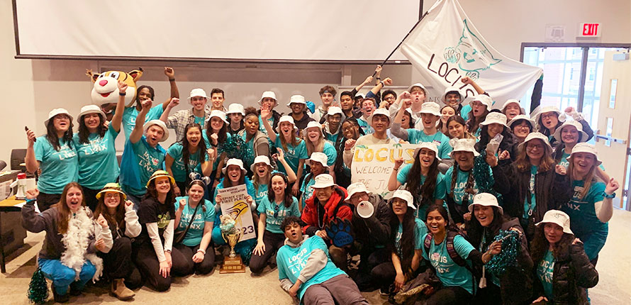 Group of LOCUS students.