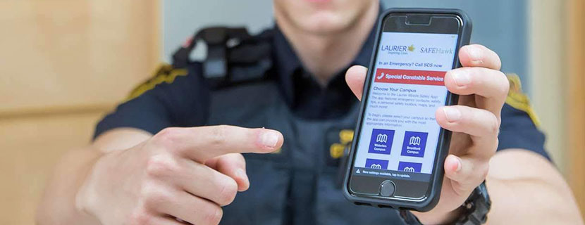 safehawk app on phone