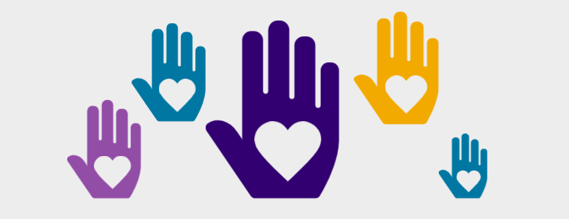 hands and heart graphic