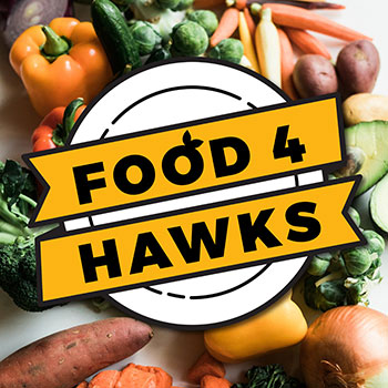food 4 hawks logo