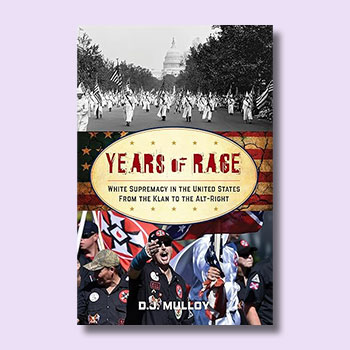 Spotlight story image pertaining to Mulloy's book on white supremacy