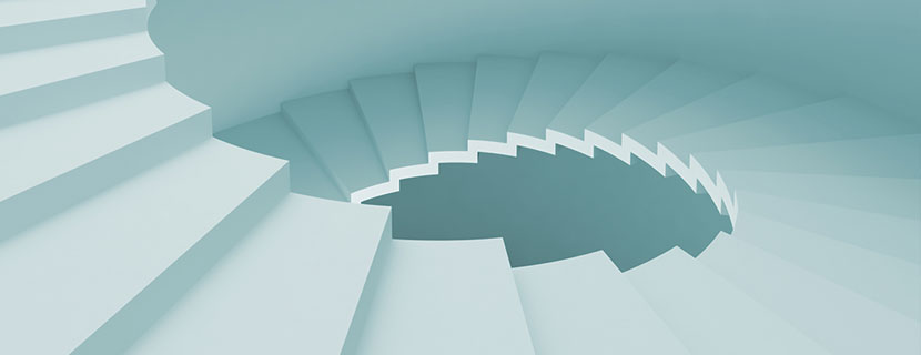 curved stairs