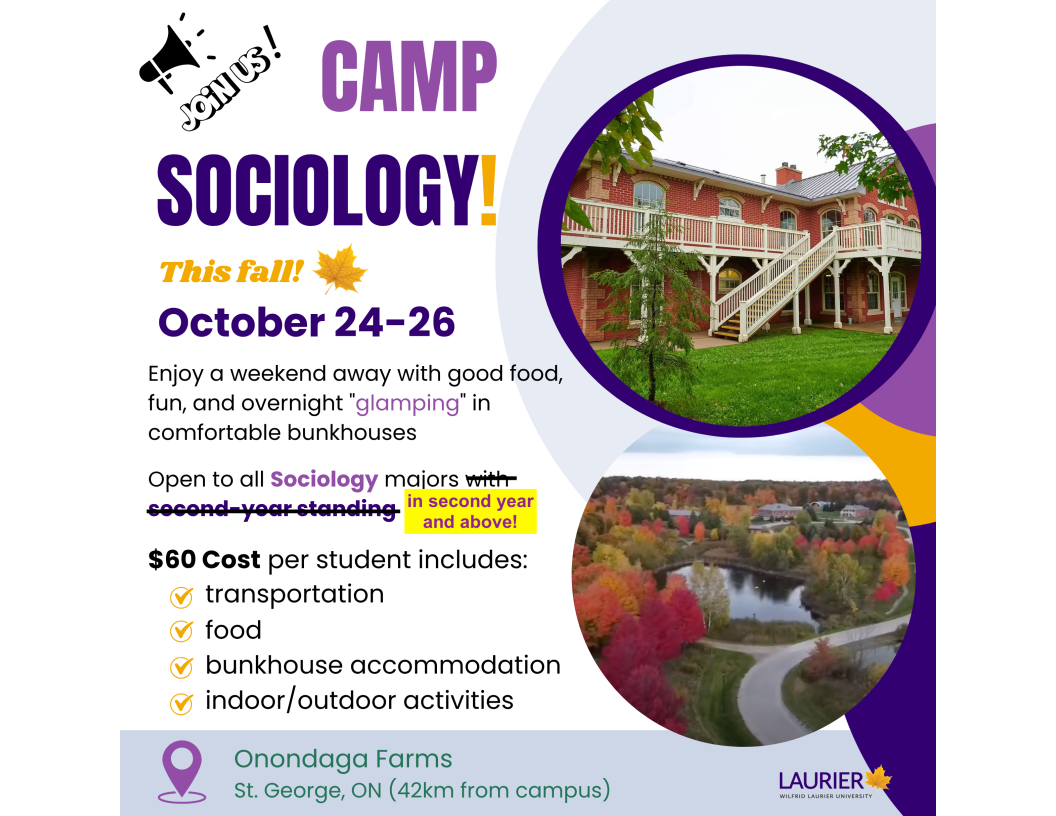 camp details includng date, location, target group and cost