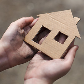 Spotlight story image pertaining to cardboard house cutout