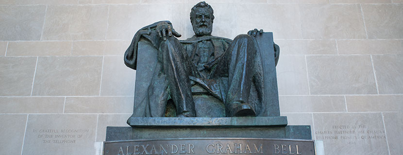 Alexander Graham Bell statue