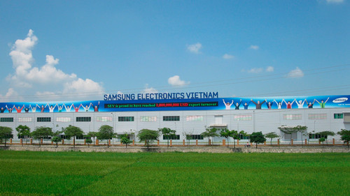 Samsung Electronics building in Vietnam