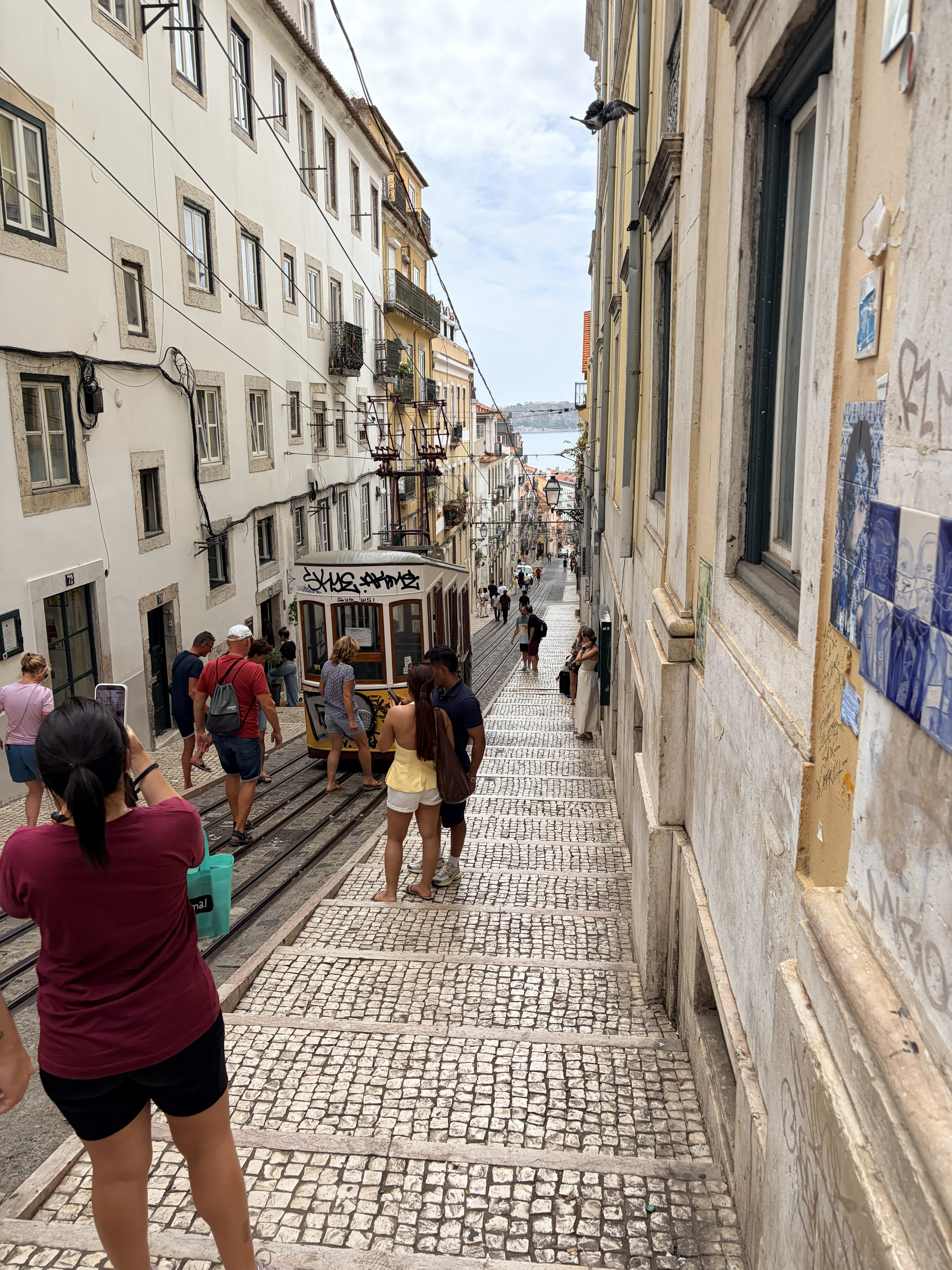 Cobblestone street, Portugal