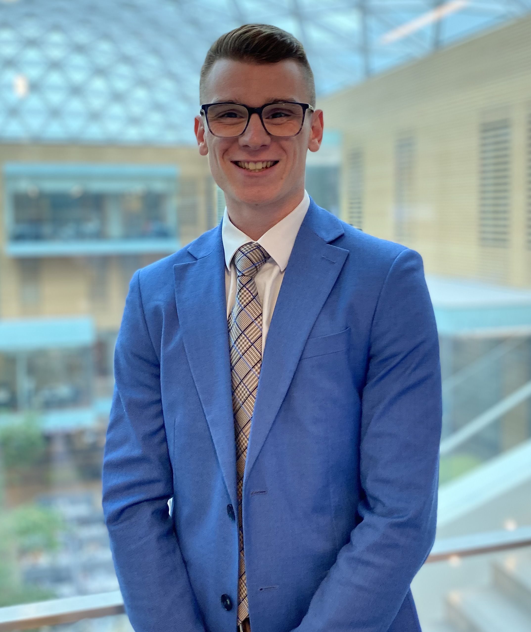 A photo of Kyle Arndt in the LSBE