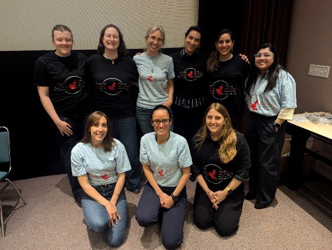 Monica Jain with CWEC committee