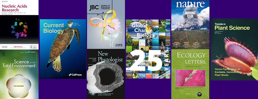 various journal covers