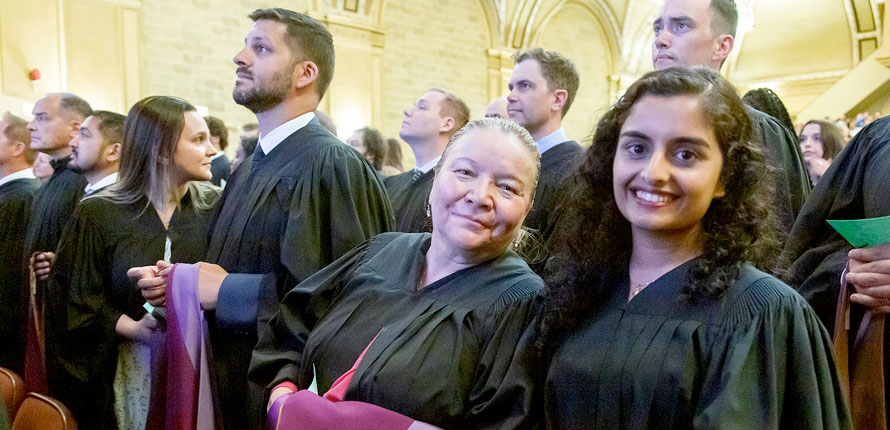 Brantford graduates in Sanderson Centre