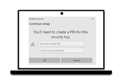 Enter PIN for security key