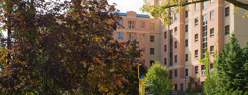 Bricker apartment building