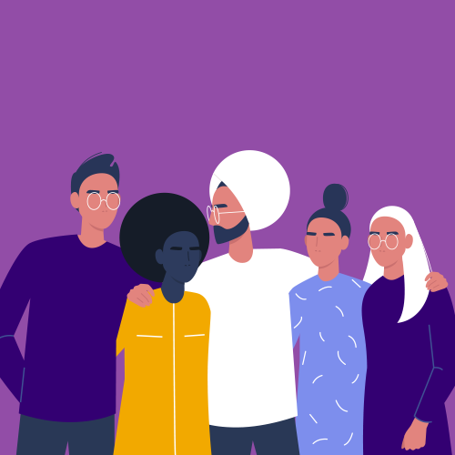 diverse group of students