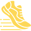 Shoe icon to represent exercise