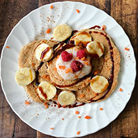 carrot cake pancakes