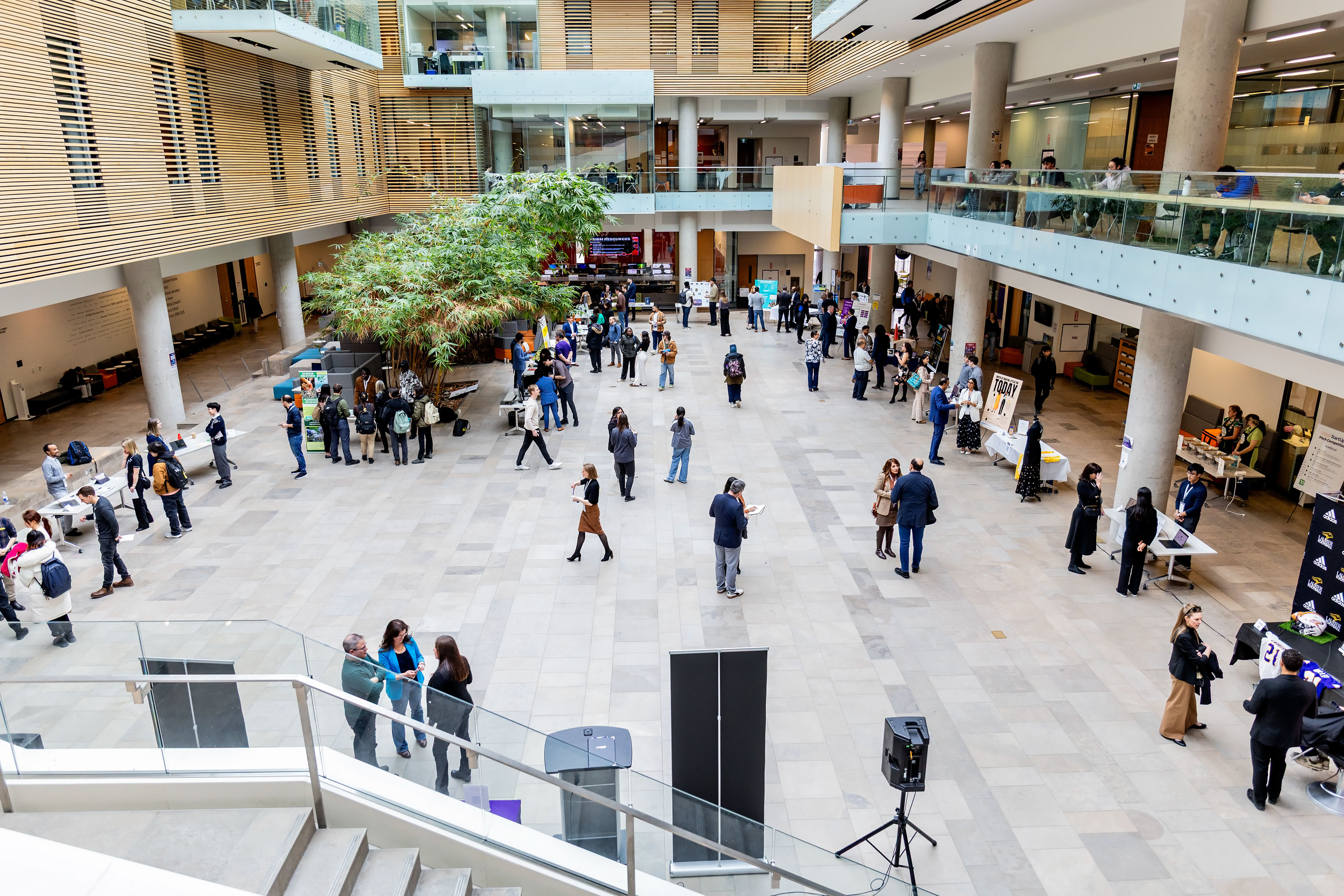 2025 StartUp Fair at Lazaridis Hall
